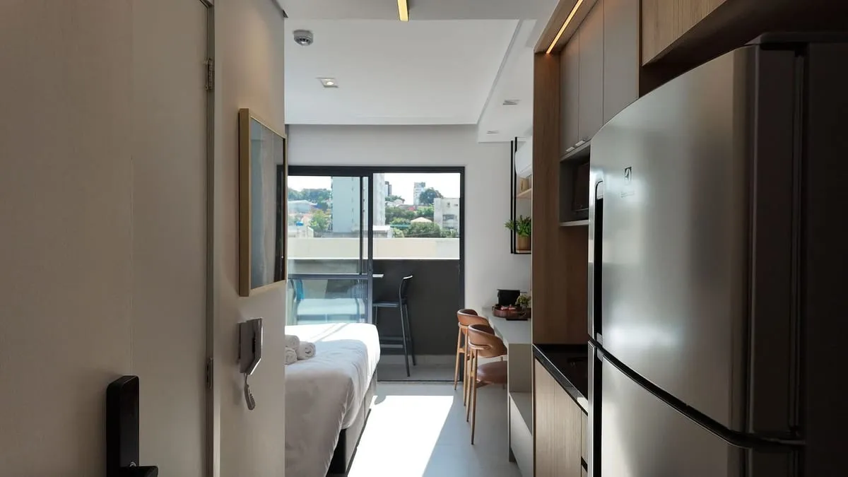 Imagem Apartamento com 1 Quarto para alugar, 19m² - Vila Dom Pedro I