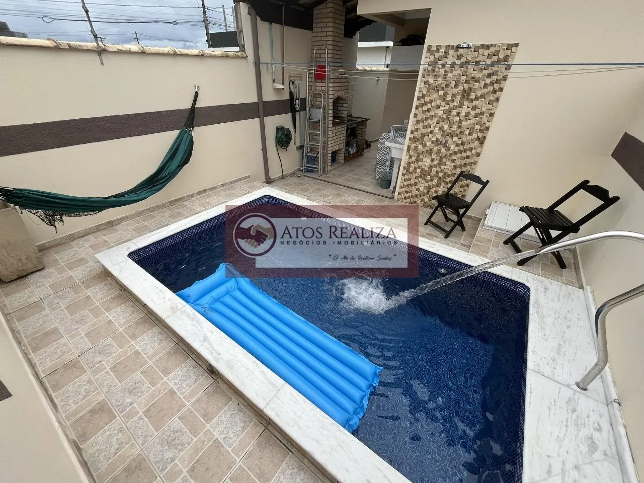 Imagem Casa térrea com piscina em Jardim Grandesp - Itanhaém: 2 dormitórios, 1 suíte, 68m² e por R$360.000,00