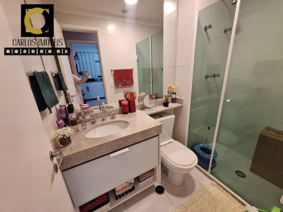 Imagem Apartamento Porteira Fechada - Pompéia - Santos - 2 Quartos