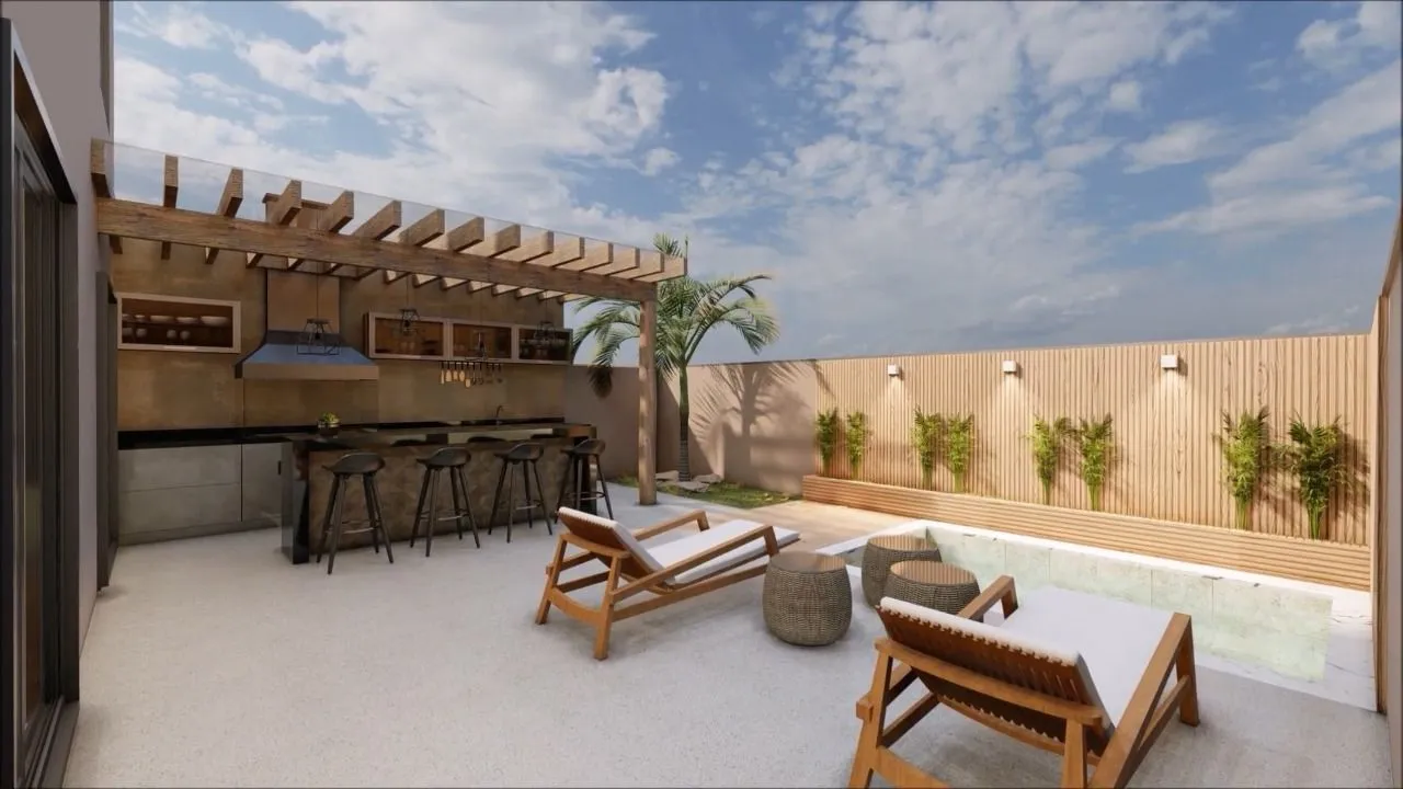 Imagem Casa sobrado em steel frame de 3 Suítes