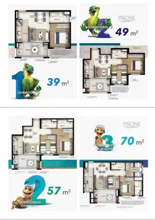 Apartamento com 2 Quartos à Venda, 57 m² em Brás - São Paulo