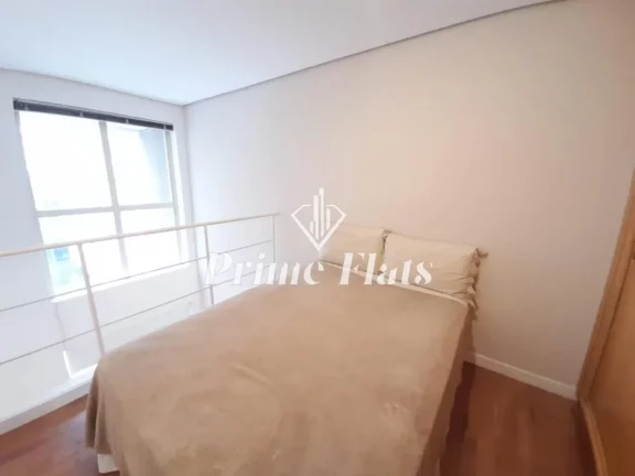 Foto do imóvel Flat disponível para locação no Duplex Life Moema, com 45m², 1 dormitório e 1 vaga de garagem em Rua Tuim