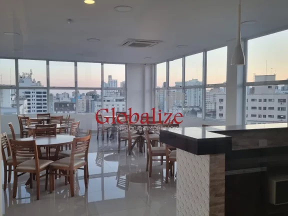 Imagem Apartamento de 2 dormitórios com sacada e lazer completo localizado no bairro Embaré em Santos-SP por R$.535.000,00 !