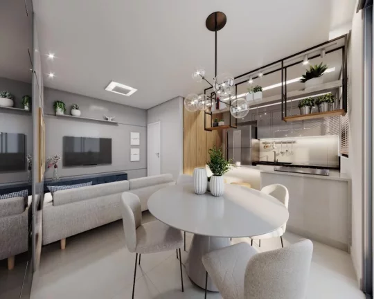 Imagem Apartamento de 3 quartos e 1 vaga de garagem no Ideal
