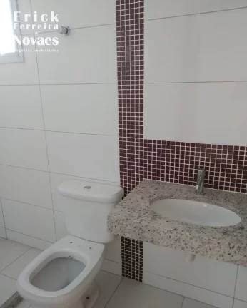 Imagem Belíssimo 2 quartos sendo uma suíte com varanda linda vista para o mar área de lazer piscina sauna e área gourmet com churrasqueira