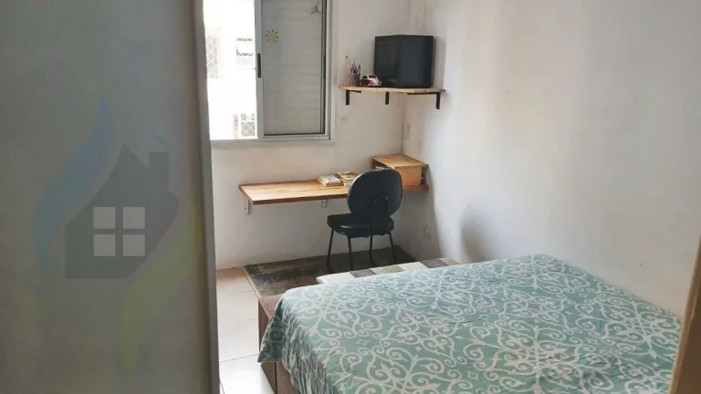 Imagem Apartamento de 2 dormitórios 1 banheiro, 1 vaga, com 50m² em Taboão, São Bernardo do Campo