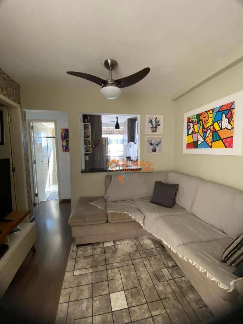 Imagem Apartamento com 2 dormitórios à venda, 46 m² por R$ 275.000,00 - Parque São Miguel - Guarulhos/SP
