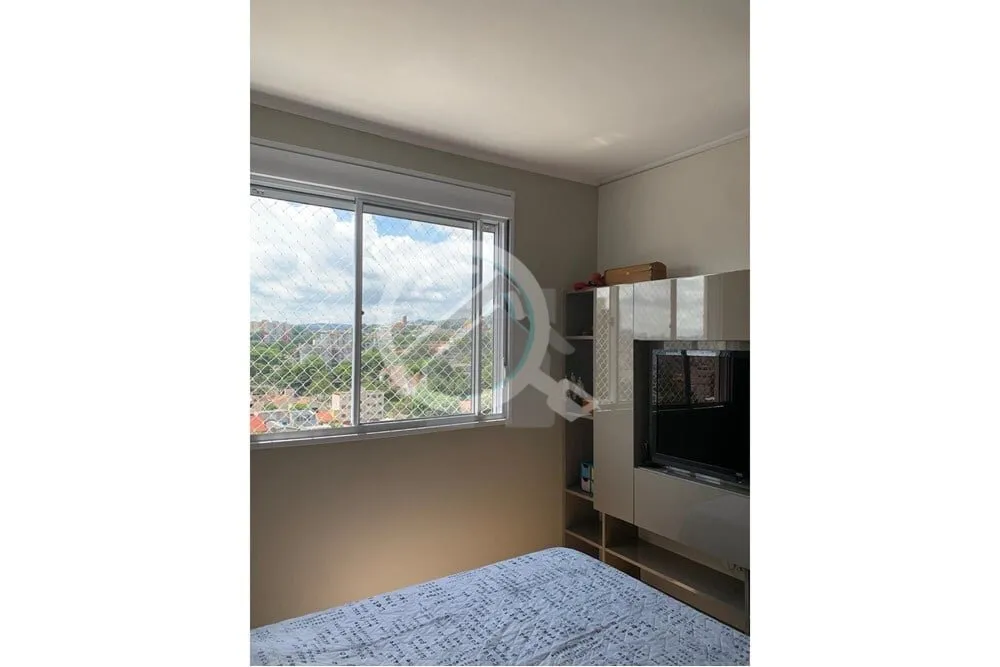 Imagem Apartamento com 02 quartos (01 suíte), living, cozinha com churrasqueira, área de serviço e vaga ...