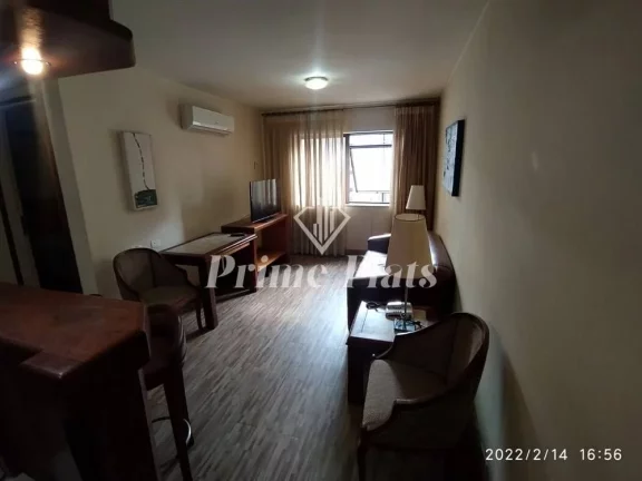 Foto do imóvel Flat disponível para locação no La Residence Itaim by Manager, com 42m², 1 dormitório e 1 vaga em Rua Campos Bicudo