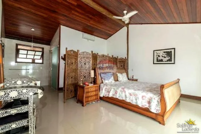 Imagem Pé na Areia - Lindo Sobrado - 3 Suítes + 3 Chalés de Madeira.