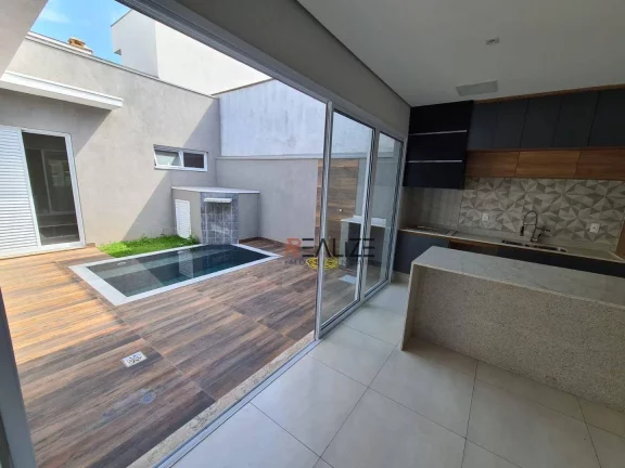 Imagem Casa térrea com 3 dormitórios à venda, 155 m² por R$ 1.300.000 - Condomínio Residencial Viena - Indaiatuba/SP