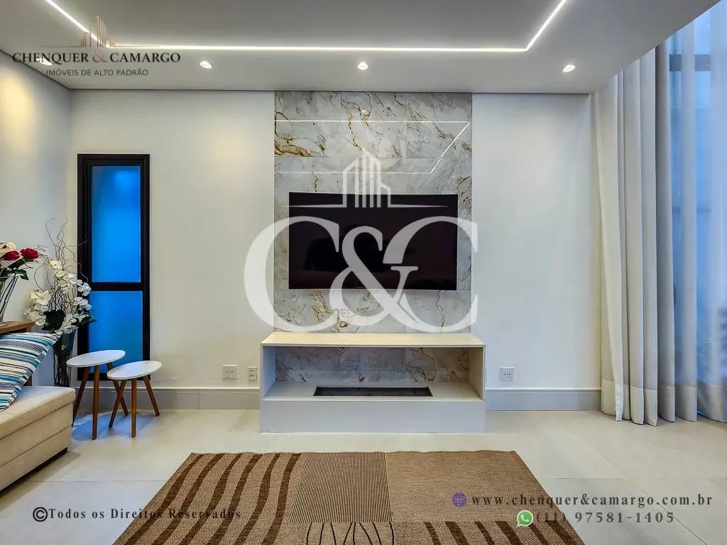 Imagem Casa porteira fechada à venda no Brisas Jundiaí, 333m², 4 dormitórios e piscina climatizada