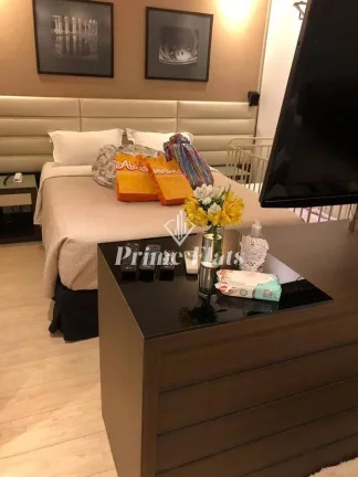 Imagem Flat disponível para locação no Staybridge Suítes São Paulo, com 38m², 1 dormitório e 1 vaga