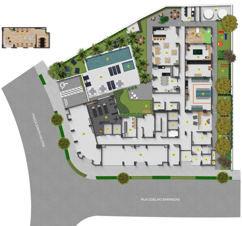 Imagem Miraus Praça Santa Helena - Residencial - Miraus Praça Santa Helena - Residencial