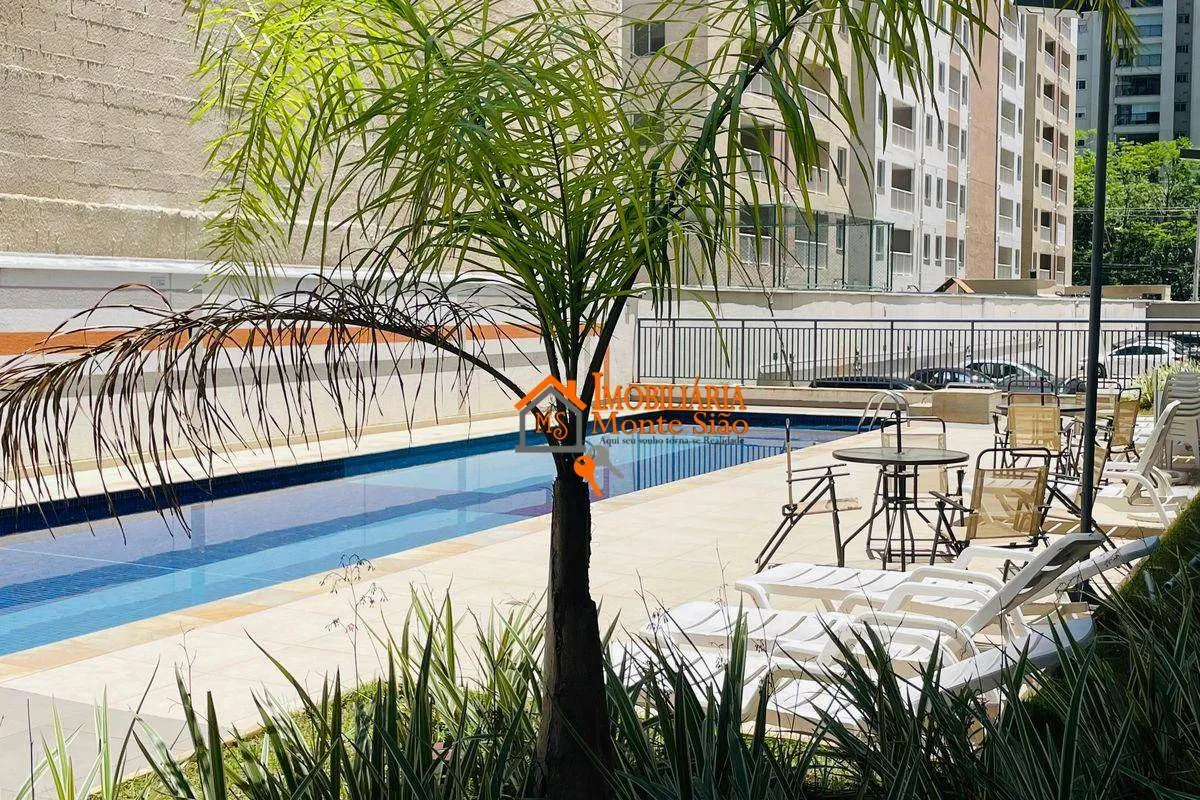 Imagem Apartamento com 3 dormitórios à venda, 75 m² por R$ 590.000 - Picanço - Guarulhos/SP
