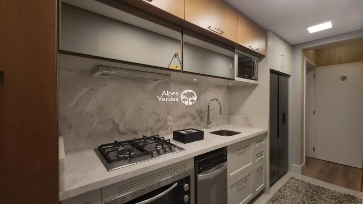 Imagem Vende-se apartamento mobiliado em Gramado a 5 minutos da Rua Coberta
