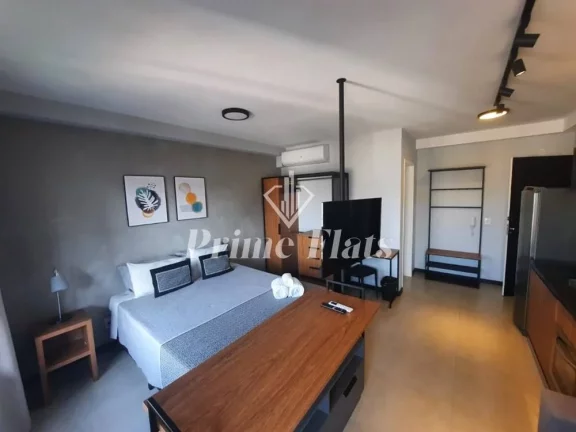 Imagem Flat disponível para venda no Klubhaus Higienópolis, com 30m², 1 dormitório e 1 vaga