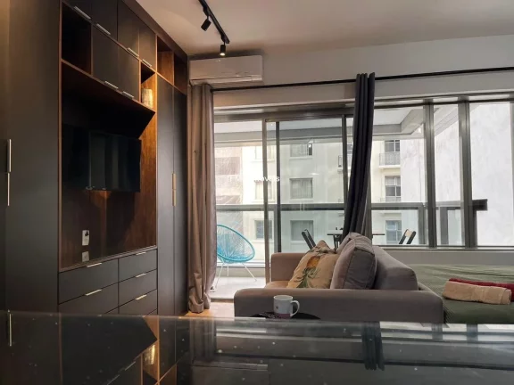 Imagem Apartamento à venda no Centro de São Paulo-SP com 1 quarto, 1 sala, 1 banheiro e vaga de garagem!