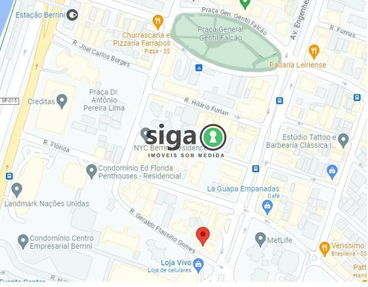 Imagem Sala Comercial para Locação - 139,57m² - Berrini - São Paulo/SP