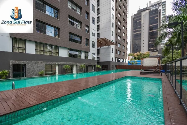 Imagem Apartamento à Venda No Brooklin Com 1 Dormitório e 1 Vaga - Mobiliado