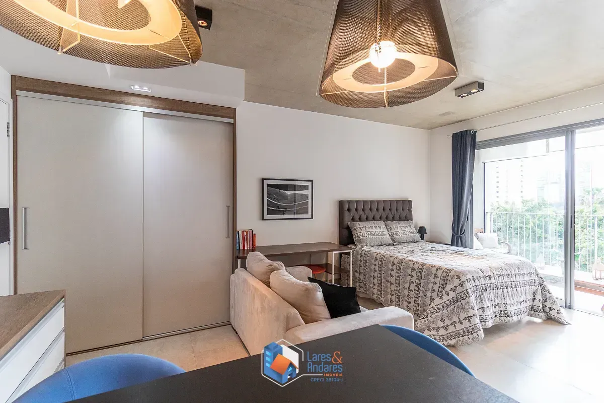 Imagem Apartamento para venda em Vila Olímpia com 1 quarto, 35m²