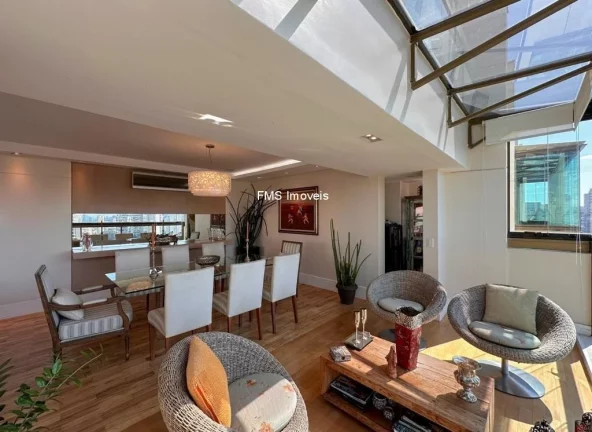 Imagem Imperdível: Apartamento à venda no Brooklin Paulista, São Paulo-SP, 3 quartos, 3 suítes, 3 salas, 4 banheiros, 4 vagas, 240m².