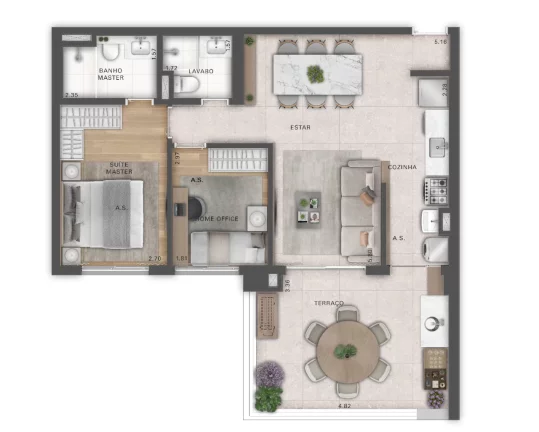 Imagem RECANTO OLIVEIRAS - TECNISA - Aptos de 81m² e 109m², apenas 1,6km da Estação Barra Funda do Metrô!