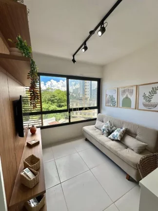 Imagem Excelente apartamento decorado de alto padrão quarto e sala a venda na Barra