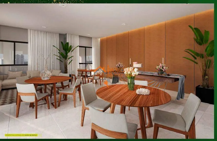 Imagem Apartamento com 2 dormitórios à venda por R$ 454.663,00 - Centro - Guarulhos/SP