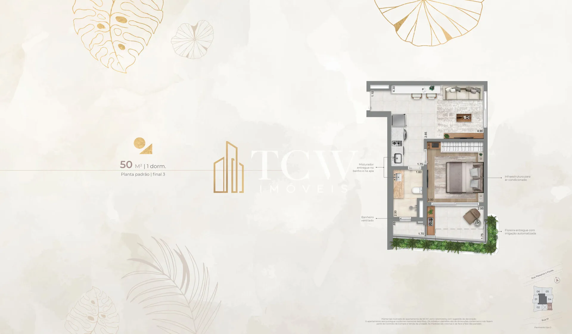 Imagem Apartamentos à venda | 50 a 98m2 | BROOKLIN/SP