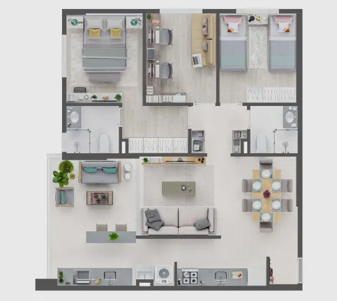 Imagem Apartamento com 2 Quartos à Venda, 62 m² em Vila Prudente - São Paulo