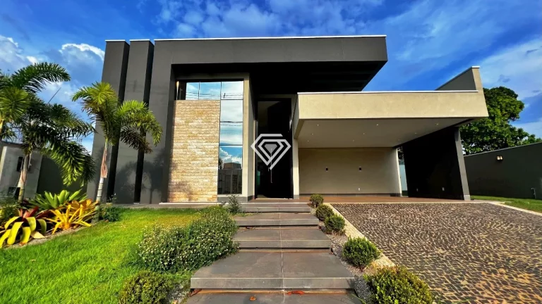Foto do imóvel Casa 3 Suítes, + Escritório, 240 m² c/ lazer à venda no Condomínio Caribe em Loteamento Caribe