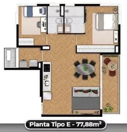 Imagem Apartamento à Venda Na Vila Mariana Com 2 Dormitórios e 1 Vaga - Em obras