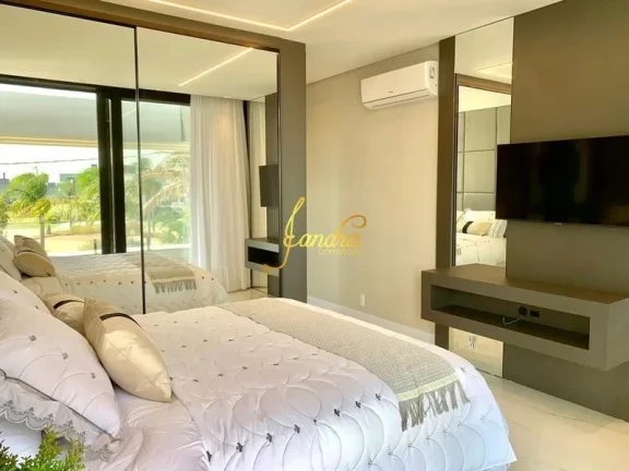 Imagem Sobrado contemporâneo no condomínio Sense mobiliado e decorado