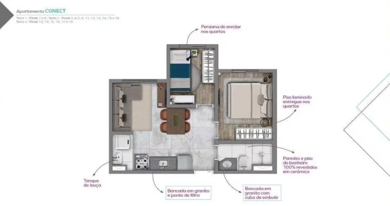 Imagem VIVAZ PRIME VILA NOVA CACHOEIRINHA - Apto de 55m², 8min de carro da estação Itaberaba do metrô!