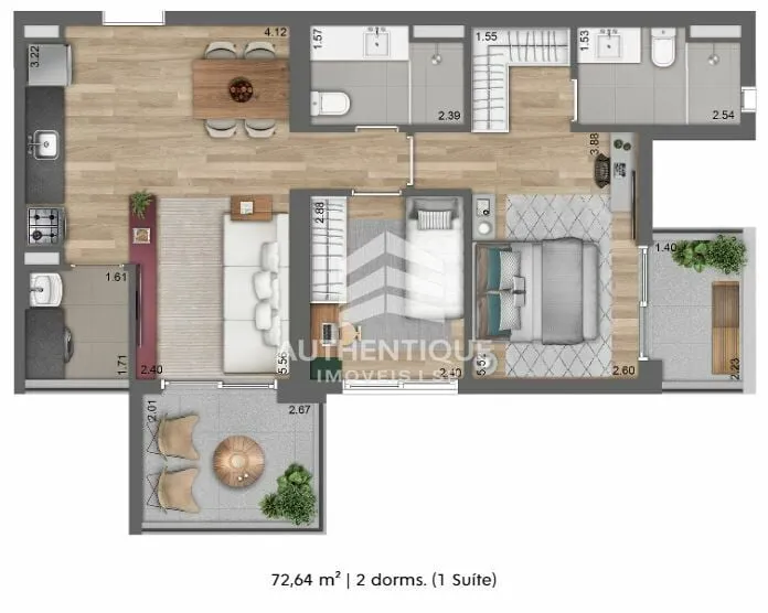 Imagem POD Pinheiros - Apartamento à venda em São Paulo/SP