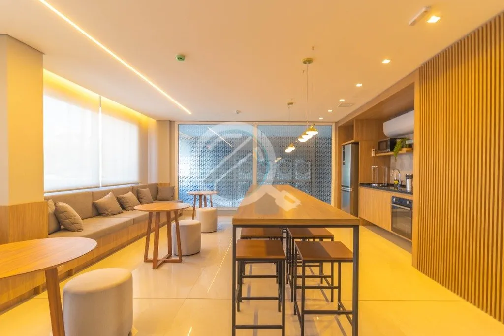 Imagem Loft com 27m² área privativa, fechadura eletrônica e 01 vaga de garagem. Localizado em uma regiã...