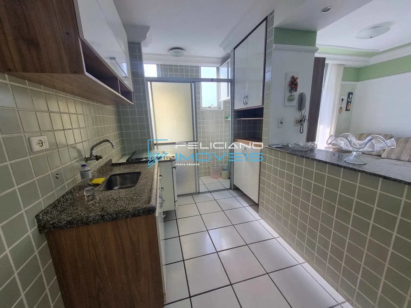 Imagem Apartamento com 2 quartos, Caiçara, Praia Grande - R$ 467 mil, Cod: 5971