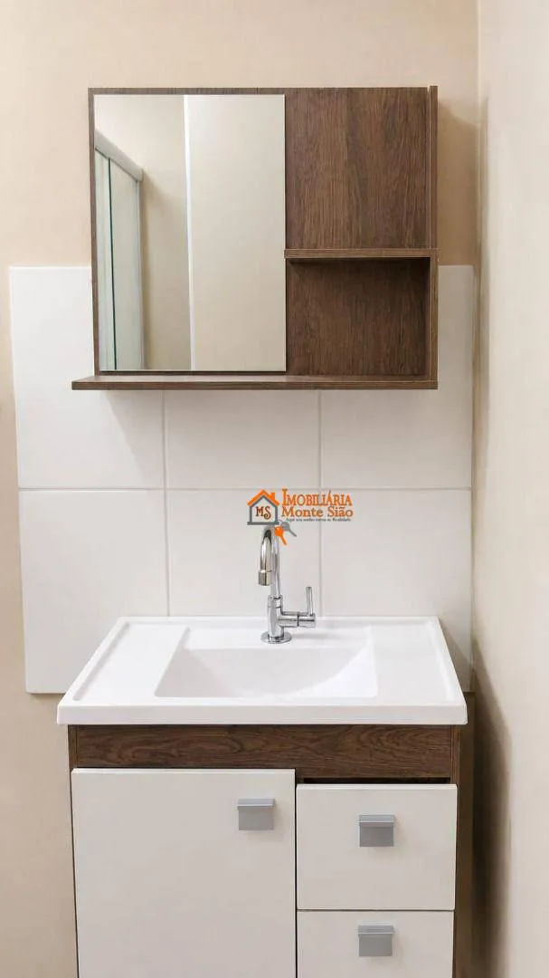 Imagem Apartamento com 2 dormitórios à venda, 43 m² por R$ 250.000,00 - Jardim São Domingos - Guarulhos/SP