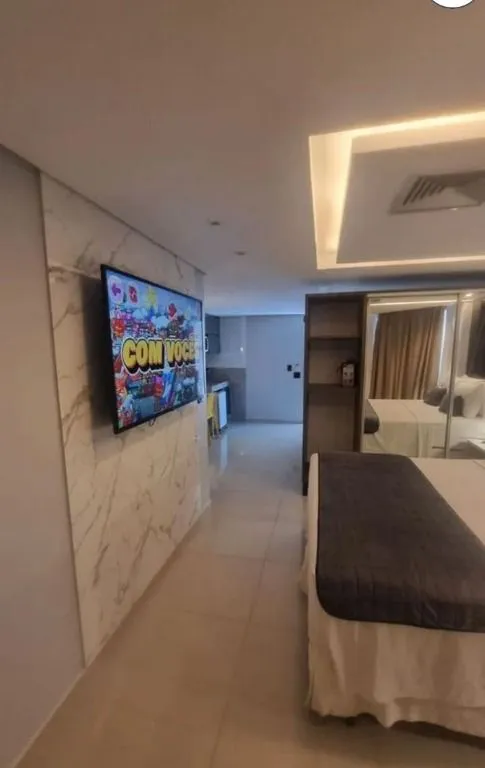 Imagem Flat com 1 dormitório à venda, 34 m² por R$ 600.000 - Tambaú - João Pessoa/PB