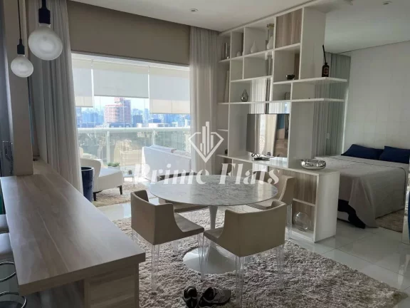 Imagem Flat disponível para venda no Horizonte JK Residencial na Vila Nova Conceição, com 55,30m², 1 dormitório e 1 vaga