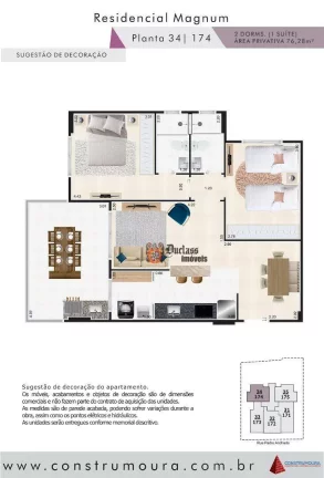 Imagem Apartamento com 2 dormitórios à venda, 76,28 m² a partir de R$ 499.786, - Jardim Caiahu - Mongaguá/SP