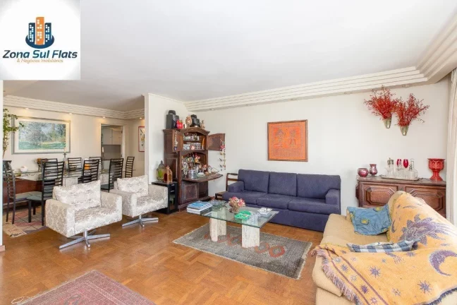 Imagem Apartamento à Venda No Brooklin Com 4 Dormitórios Sendo 2 Suítes e 2 Vagas - 1 Por Andar