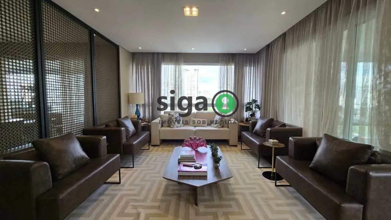Foto do imóvel Apartamento Alto Padrão à Venda no Brooklin - 3 Suítes - 4 Vagas Fixas - Acabamento Premium