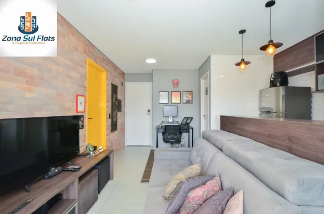 Imagem Apartamento à Venda No Campo Belo Com 1 Suíte e 1 Vaga