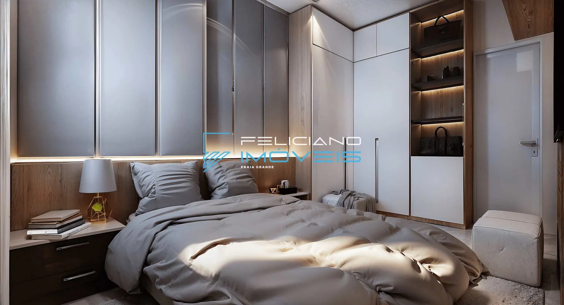 Imagem Apartamento com 2 quartos, Real, Praia Grande - R$ 677 mil, Cod: 4358