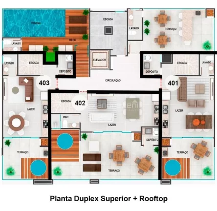Imagem Residencial Barbados com 2, 3 e 4 suítes