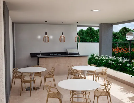 Imagem Apartamento com 3 Quartos à Venda, 61 m² em Vila Rosa - Goiânia