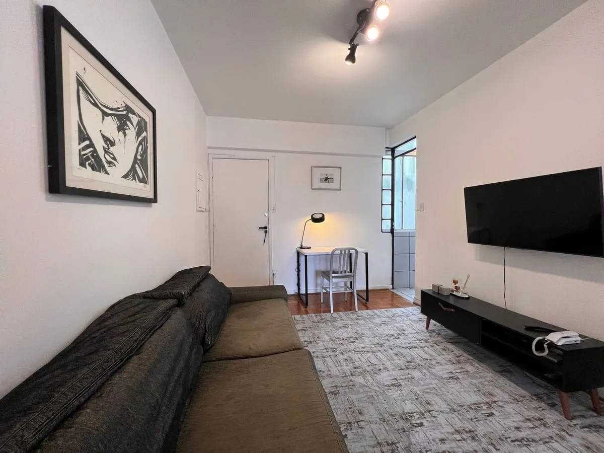 Imagem Apartamento com 1 Quarto para alugar, 46m² - Pinheiros
