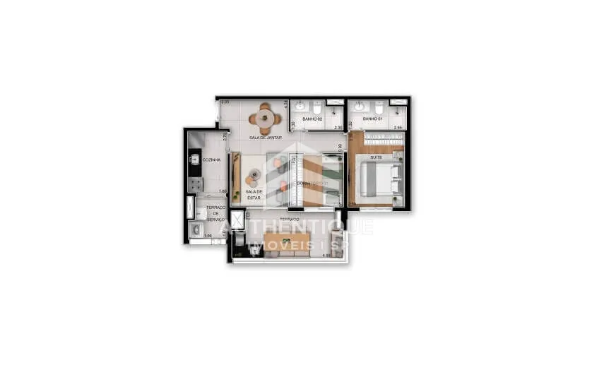 Imagem Club Station Vila Prudente - Apartamento à venda no bairro Vila Prudente - São Paulo/SP, Zona Leste